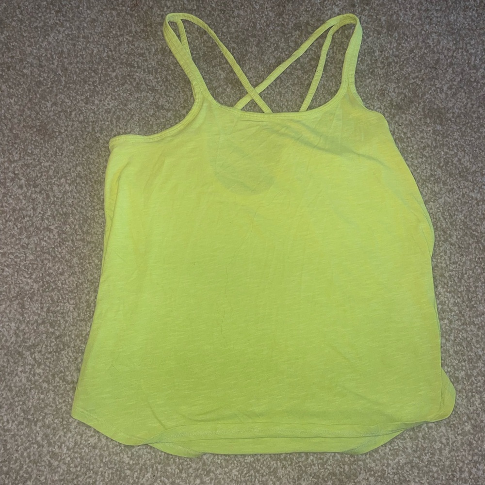 Lime Green Tank-top